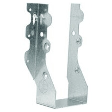 Usp Structural Connector MiTek Slant Joist Hanger, 7-1/8in H, 2in D, 3-1/8in W, 2in x 8 to 10 in, Steel, Zinc, Face Mounting JUS28-2TZ